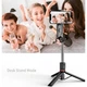 Штатив селфи-палка BauTech с пультом Bluetooth L15 (1012-689-00) - изображение 5