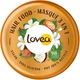 Маска для волосся 3 в 1 «Моної та масло ши» - Lovea 3 in 1 Hair Mask "Monoi & Shea" 390ml (1051478-187873) - изображение 2