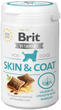 Suplement diety witaminowy dla psów na skórę i sierść BRIT Skin&Coat 150 g (8595602562510) - obraz 1