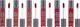 Мини-набор матовых помад для губ - theBalm Meet Matt(e) Hughes Mini Kit 14 (lipstick/6x1.2ml) (959820-24075) - изображение 2