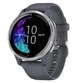 Смарт-годинник Garmin Venu Silver Stainless Steel Bezel w. Granite Blue and Silicone B. (010-02173-01/03) - изображение 1