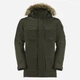 Парка мужская Jack Wolfskin Glacier Canyon Parka 1107674-4341 2XL Хаки (4064993841107) - изображение 3