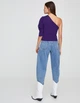 Блуза PULL & BEAR Ж1094768 (5553/331/611) колір фіолетовий M - изображение 3