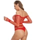 Костюм у велику сітку еротичний CindyLove Червоний XL - зображення 4