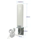 Антенна 4G 3G LTE наружная двойная MIMO 2x 14 dBi TS9 700-2700 МГц 5 метров, внешняя уличная всепогодная - изображение 4