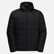Пуховик зимний короткий мужской Jack Wolfskin Ather Down Hoody M 1207671-6000 2XL Черный (4064993897371) - изображение 3
