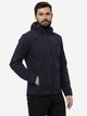 Куртка демисезонная с капюшоном мужская Jack Wolfskin Bornberg Hoody M 1307471-1010 XXL Темно-синяя (4064993526189) - изображение 1