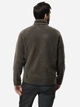 Толстовка на флисе, на молнии мужская Jack Wolfskin Waldsteig Fz M 1711361-5719 M Коричневая с принтом (4064993869200) - изображение 2