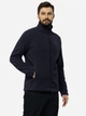 Толстовка на флисе мужская Jack Wolfskin Winterstein Fz M 1711371-1010 M Темно-синяя (4064993869088) - изображение 1