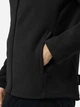 Толстовка на флисе, на молнии мужская Jack Wolfskin Winterstein Fz M 1711371-6000 XL Черная (4064993868883) - изображение 4