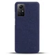 Защитный чехол KSQ Cloth Style для Xiaomi Redmi Note 12S - Blue - изображение 2
