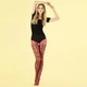 Колготки в леопардовый принт Fiore Wild West 8 Den 2 Fuchsia/Brown (Арт 0072) - изображение 2