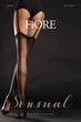 Панчохи під пояс зі стрілкою ззаду Fiore Diva 20 Den 4 Чорний (Арт 0022) - зображення 1
