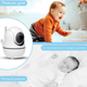 Беспроводная видеоняня Baby Monitor SM-953B с большим 5-дюймовым монитором для родителей - изображение 2