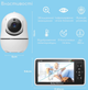 Беспроводная видеоняня Baby Monitor SM-953B с большим 5-дюймовым монитором для родителей - изображение 6