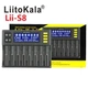 Зарядний пристрій LiitoKala Lii-S8, 8х-AA, AAA, 18650, 26650, 21700 Li-ion, LiFePo4, Ni-Mh - зображення 1