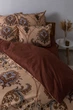 Комплект постельного белья ТЕП Soft dreams Евро 200 x 220 см Chocolate Fusion Ранфорс (2-03859_26004) - изображение 3