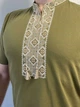 Футболка вишиванка 3XL олива (БМ-40) - зображення 2