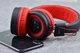 Накладні Bluetooth навушники Celebrat A4 Red - зображення 4