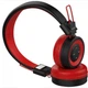 Накладні Bluetooth навушники Celebrat A4 Red - зображення 5