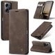 Чехол книжка с магнитом Xiaomi Redmi Note 12 CaseMe Dark Brown (32843-05) - изображение 1