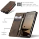 Чехол книжка с магнитом Xiaomi Redmi Note 12 CaseMe Dark Brown (32843-05) - изображение 6