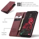 Чохол книжка з магнітом Samsung Galaxy A34 A346 CaseMe Wine (32840-42) - зображення 5