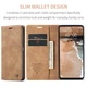 Чохол книжка з магнітом Realme C55 CaseMe Brown (32837-30) - зображення 3