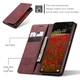 Чехол книжка с магнитом Xiaomi Redmi Note 12 5G CaseMe Wine (33353-42) - изображение 6