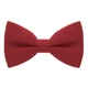 Бабочка Bow Tie House большая насыщенная красная однотонная 09229 - изображение 1