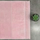 Полотенце махра/велюр GM Textile 50x90см Премиум качества Milado 550г/м2 (Розовый) - изображение 2
