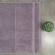 Большое банное полотенце махровое GM Textile 100x150 см Премиум качества Milado 550 г/м2 (Виноградный) - изображение 2