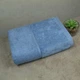 Полотенце для лица и рук махра/велюр GM Textile 40x70см Премиум качества Milado 550г/м2 (Синий) - изображение 1