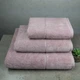 Набор велюр/махра полотенец 3шт GM Textile 40x70см, 50x90см, 70x140см Premium Milado 550г/м2 (Кремовый) - изображение 1