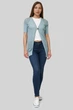 Кардиган Rifle Maglieria Tricot Slim Fit (Y63700HX80T506) Голубой M-00 - изображение 1