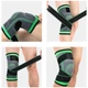Бандаж коленного сустава KNEE SUPPORT / L / Зеленый - изображение 3