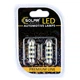 LED автолампа Solar 12V SV8.5 T11x39 9SMD white, 2шт - изображение 1