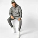 Худи Jack Wills Batsford Graphic Logo Slate, XS (42) (11762352) - изображение 5