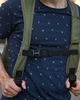 Багатофункціональна сумка-рюкзак з кишенею для взуття 37L на 3 відділення, в кольорі хакі - зображення 6