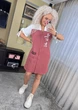 Fashions • Жіноча літня сукня "From yesterday" Fashions 58 пудра (9215-ді) - зображення 2
