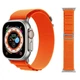 Нейлоновый ремешок Alpine Loop для Apple Watch 42/44/45/49 mm Orange - изображение 2
