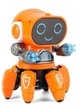 Интерактивный умный робот на радиоуправлении Robot Bot Pioneer Оранжевый - изображение 2