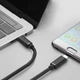 Кабель USB Type C до Type C QC 3.0 5А 30 см (1012-658-00) - зображення 2
