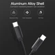 Кабель USB Type C до Type C QC 3.0 5А 30 см (1012-658-00) - зображення 4