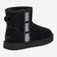 Жіночі уггі низькі замшеві з хутром UGG 609941348 38 24 см Чорні (1159784366) - зображення 4