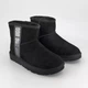 Жіночі уггі низькі замшеві з хутром UGG 609941348 38 24 см Чорні (1159784366) - зображення 7