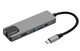 Док-станция ProLogix (PR-WUC-103B) 5 in 1 USB3.1 Type C to HDMI+2*USB3.0+USB C PD+Lan - изображение 1