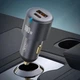 Автомобильное зарядное устройство XO CC47 PD65W+USB35W (100W) Tarnish Black - изображение 7