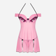 Komplet erotyczny (halka + figi stringi) LivCo Corsetti Fashion Chameli LC 13425 L Pink (5907699449392) - obraz 2