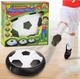 Літаючий футбольний м'яч "Аерофутбол HoverBall" Fun Game 7247 з підсвічуванням, чорний обідок - зображення 1